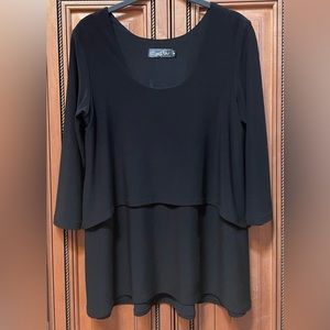 Sympli Canada layered trapeze top Size 8